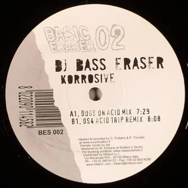 Korrosive by DJ Bass Eraser - album cover