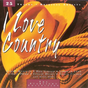 I Love Country by Various Artists - album cover