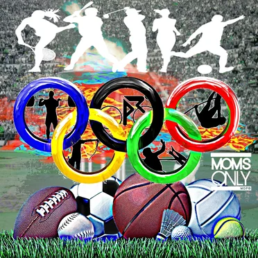 MOMS ONLY OLYMPICS by Moms Only - album cover