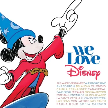 We Love Disney by Various Artists - album cover