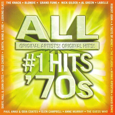 All #1 Hits: ’70s by Various Artists - album cover