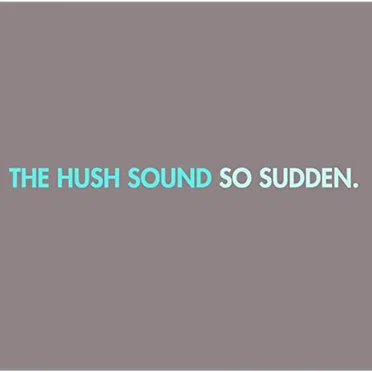 So Sudden by The Hush Sound - album cover