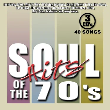 Soul Hits of the 70's by Various Artists - album cover