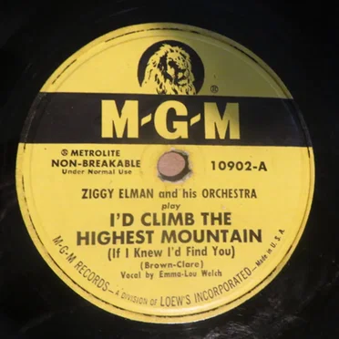 I'd Climb the Highest Mountain / Zig's Mambo