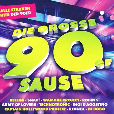 Die große 90er Sause by Various Artists - album cover