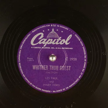 Whither Thou Goest / Mandolino