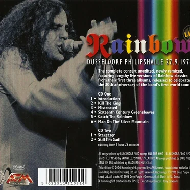 Live in Düsseldorf 1976 – Düsseldorf Philipshalle 27.9.1976