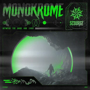 Between the Dark and Light by Monokrome - album cover