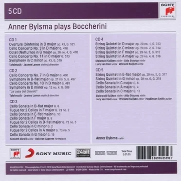 Anner Bylsma plays Boccherini