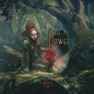 Red Flower by DEgITx - album cover