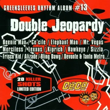 Greensleeves Rhythm Album #13: Double Jeopardy by Various Artists - album cover