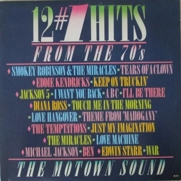 12 #1 Hits from the 70’s by Various Artists - album cover