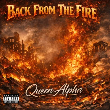 Back From The Fire by Queen Alpha - album cover