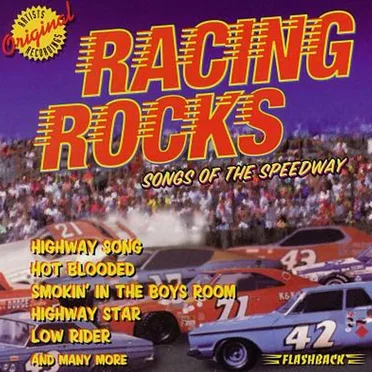 Racing Rocks: Songs of the Speedway by Various Artists - album cover