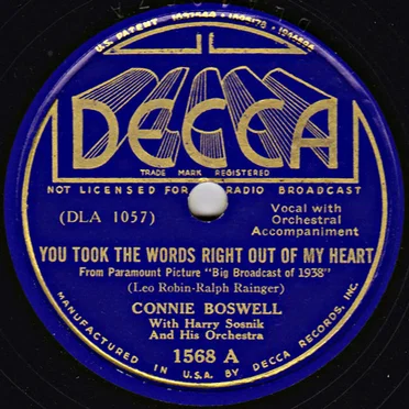 You Took the Words Right Out of My Heart / Outside of Paradise