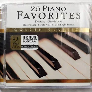 25 Piano Favorites by Various Artists - album cover