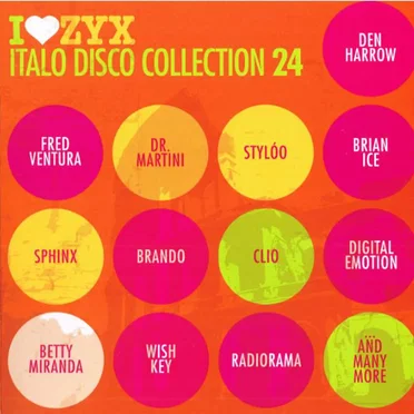 I♥ZYX: Italo Disco Collection 24 by Various Artists - album cover