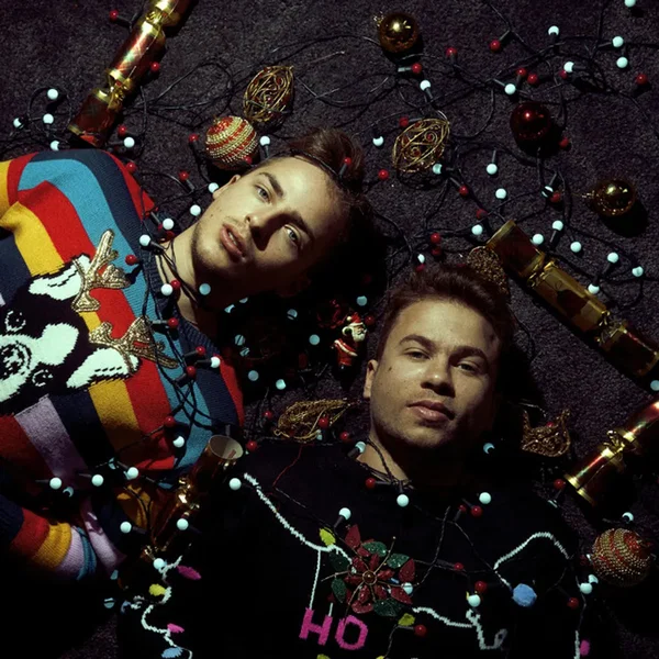 Christmas Trees in Rain