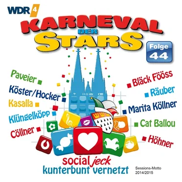 Karneval der Stars, Folge 44: Session 2013/2014 by Various Artists - album cover