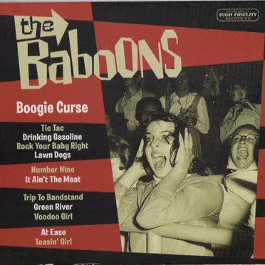 Boogie Curse by The Baboons - album cover
