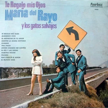 Te regalo mis ojos by María del Rayo y Los Gatos Salvajes - album cover