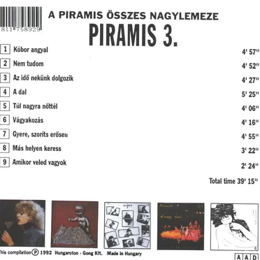 III. by Piramis - album cover