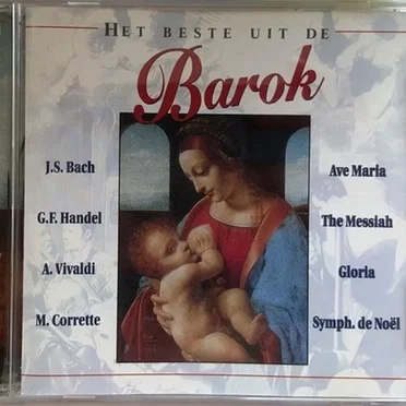 Het beste uit de barok by Various Artists - album cover