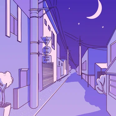 summer night stroll