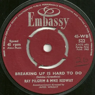 Breaking Up Is Hard to Do / Sealed With a Kiss