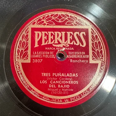 Tres puñaladas / Imploración by Los Cancioneros del Bajío - album cover