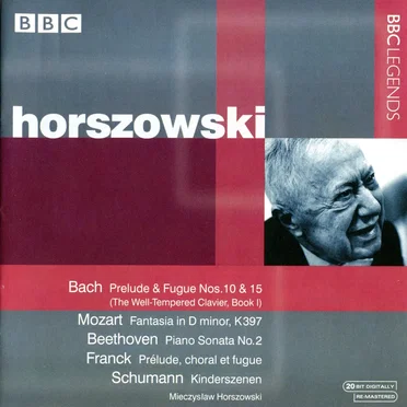 Bach: Prelude & Fugue No.10 & 15 / Mozart: Fantasia In D minor, K397 / Beethoven: Piano Sonata no.2 / Franck: Prélude, choral et fugue / Schumann: Kinderszenen