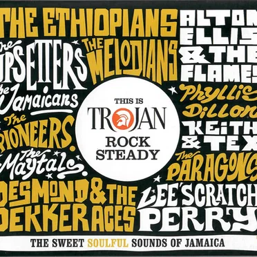 This Is Trojan Rock Steady: The Sweet Soulful Sounds of Jamaica by Various Artists - album cover
