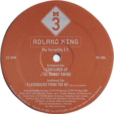 The Versatility E.P. by Roland King - album cover