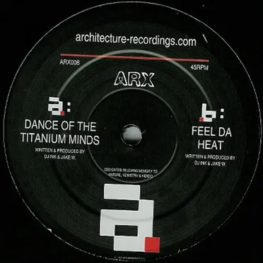 Dance of the Titanium Minds / Feel da Heat by ARX - album cover
