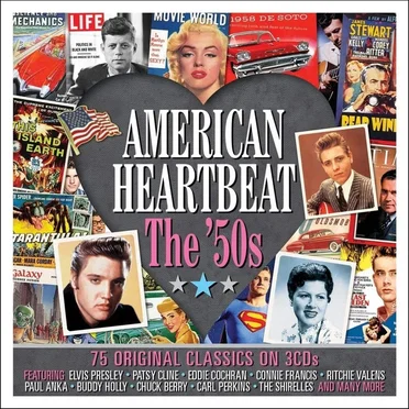 American Heartbeat - The '50s by Various Artists - album cover