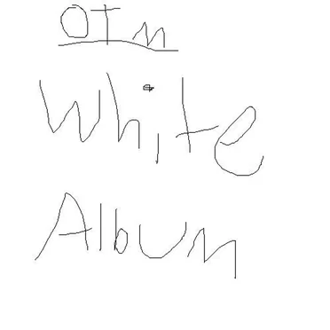 WHITE ALBUM by One Track Minded - album cover