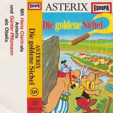 Asterix 5: Die goldene Sichel by René Goscinny - album cover