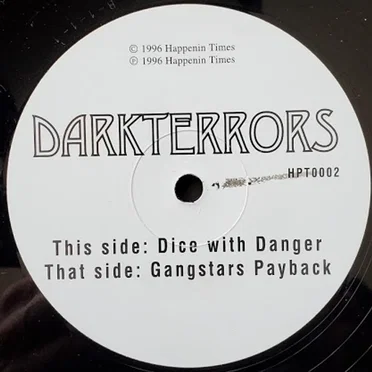 Dice with Danger / Gangstars Payback by Darkterrors - album cover