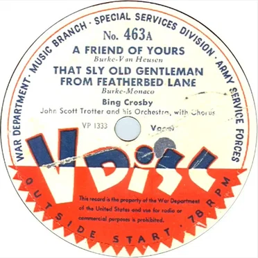 A Friend of Yours / That Sly Old Gentleman From Featherbed Lane / I Fall in Love Too Easily / I Can’t Believe That You’re in Love With Me