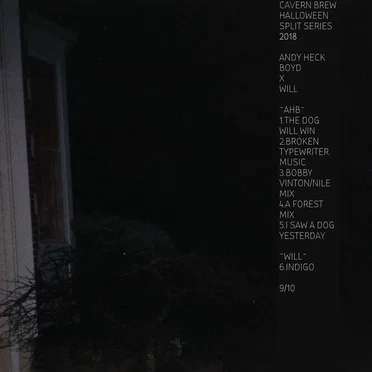 Halloween Split Series 18.9 by Andy Heck Boyd - album cover