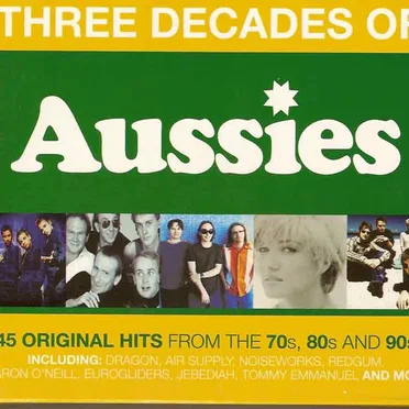 Three Decades of Aussies by Various Artists - album cover