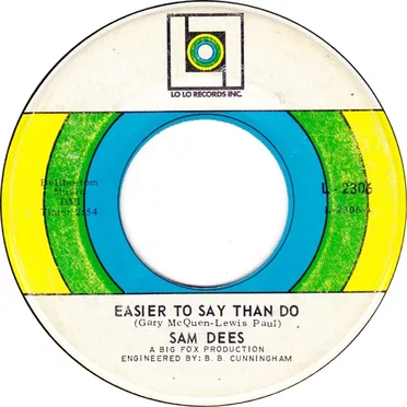 Easier to Say Than Do / Soul Sister