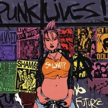 Punk Lives! by Various Artists - album cover