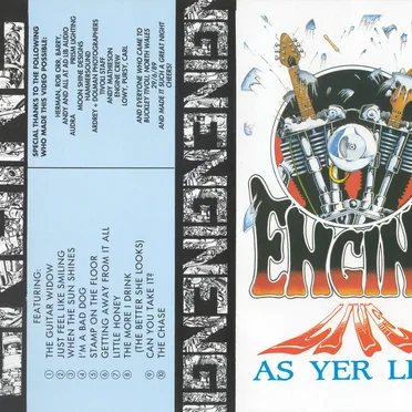 Live - As Yer Like by Engine - album cover