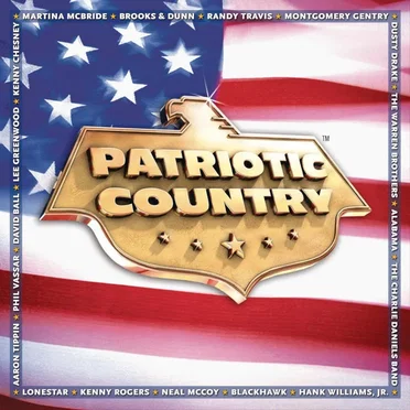 Patriotic Country by Various Artists - album cover