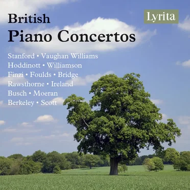 British Piano Concertos by Various Artists - album cover