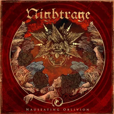 Nauseating Oblivion by Nightrage - album cover