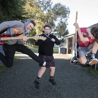punk rock skateboarding by The Bigfoots - album cover