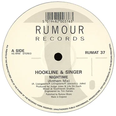 Nightime by Hookline & Singer - album cover