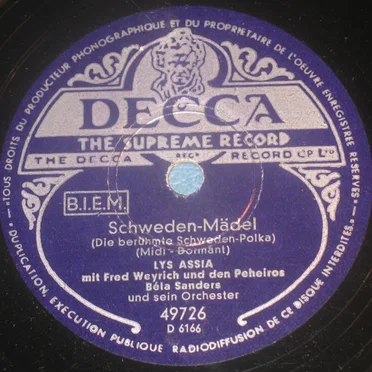 Schweden-Mädel / Du bist Musik
